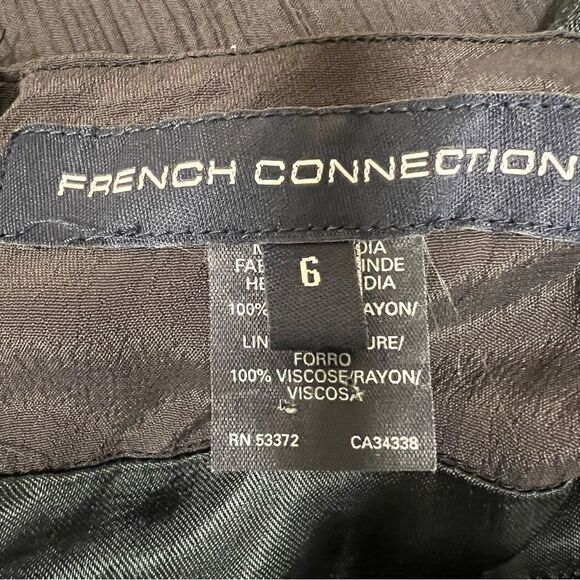 French connection Grey beaded dress. Size 6 - Picture 8 of 8